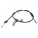Vajer, parkeringsbroms ADK846100 Blue Print