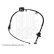 Vajer, parkeringsbroms ADK84674 Blue Print, miniatyr 2