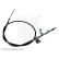 Vajer, parkeringsbroms ADN146217 Blue Print, miniatyr 2