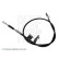 Vajer, parkeringsbroms ADN146222 Blue Print, miniatyr 2