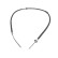 Vajer, parkeringsbroms ADP154604 Blue Print