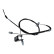 Vajer, parkeringsbroms ADT346282 Blue Print