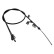 Vajer, parkeringsbroms ADT346344 Blue Print