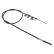 Vajer, parkeringsbroms ADT346347 Blue Print