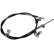 Vajer, parkeringsbroms ADT346359 Blue Print