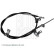 Vajer, parkeringsbroms ADT346359 Blue Print, miniatyr 2