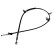 Vajer, parkeringsbroms ADT346360 Blue Print