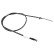 Vajer, parkeringsbroms ADT346384 Blue Print