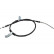 Vajer, parkeringsbroms BHC-1019 Kavo parts, miniatyr 2