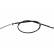 Vajer, parkeringsbroms BHC-1541 Kavo parts