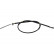 Vajer, parkeringsbroms BHC-1541 Kavo parts, miniatyr 2