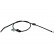 Vajer, parkeringsbroms BHC-2031 Kavo parts