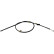 Vajer, parkeringsbroms BHC-2077 Kavo parts, miniatyr 2