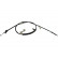 Vajer, parkeringsbroms BHC-2114 Kavo parts