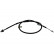 Vajer, parkeringsbroms BHC-3052 Kavo parts