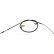 Vajer, parkeringsbroms BHC-3110 Kavo parts, miniatyr 2