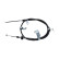 Vajer, parkeringsbroms BHC-3232 Kavo parts