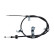 Vajer, parkeringsbroms BHC-3238 Kavo parts