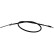 Vajer, parkeringsbroms BHC-3506 Kavo parts
