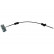 Vajer, parkeringsbroms BHC-4545 Kavo parts, miniatyr 2