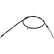 Vajer, parkeringsbroms BHC-5535 Kavo parts