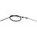 Vajer, parkeringsbroms BHC-5554 Kavo parts