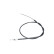 Vajer, parkeringsbroms BHC-6505 Kavo parts, miniatyr 3