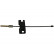 Vajer, parkeringsbroms BHC-6518 Kavo parts, miniatyr 2