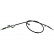 Vajer, parkeringsbroms BHC-6615 Kavo parts, miniatyr 2