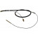 Vajer, parkeringsbroms BHC-9126 Kavo parts