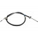 Vajer, parkeringsbroms BHC-9136 Kavo parts