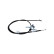 Vajer, parkeringsbroms BHC-9425 Kavo parts, miniatyr 4
