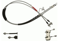 Vajer, parkeringsbroms GCH556 TRW