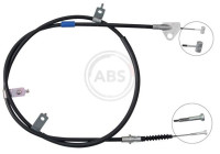 Vajer, parkeringsbroms K10020 ABS