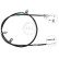 Vajer, parkeringsbroms K10020 ABS
