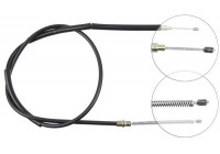 Vajer, parkeringsbroms K10037 ABS