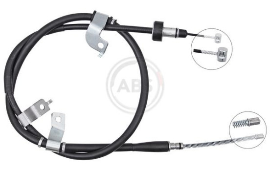 Vajer, parkeringsbroms K10040 ABS