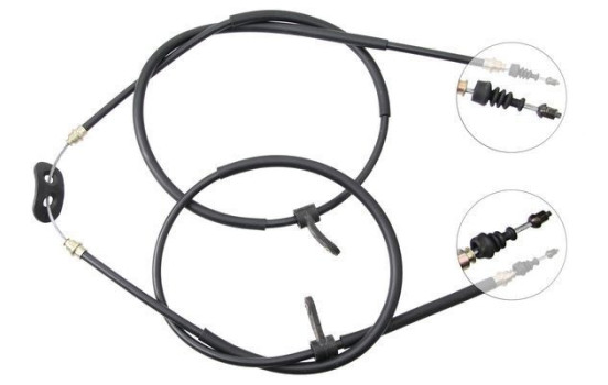 Vajer, parkeringsbroms K10045 ABS