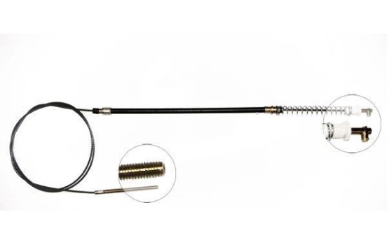 Vajer, parkeringsbroms K10128 ABS