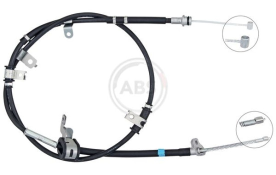 Vajer, parkeringsbroms K10193 ABS