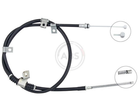 Vajer, parkeringsbroms K10219 ABS