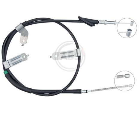 Vajer, parkeringsbroms K10254 ABS