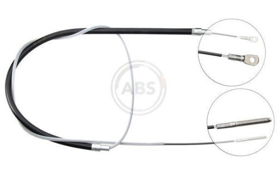 Vajer, parkeringsbroms K10256 ABS, bild 3