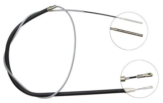 Vajer, parkeringsbroms K10296 ABS