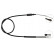 Vajer, parkeringsbroms K10307 ABS