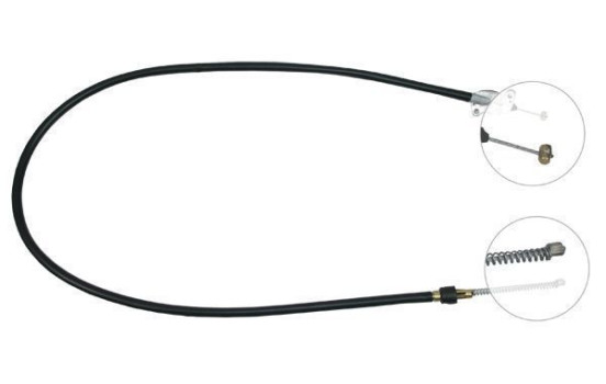 Vajer, parkeringsbroms K10328 ABS