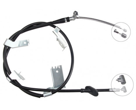 Vajer, parkeringsbroms K10398 ABS