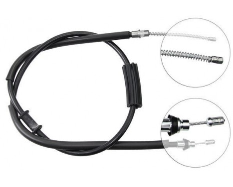 Vajer, parkeringsbroms K10537 ABS