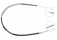 Vajer, parkeringsbroms K10587 ABS