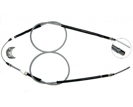 Vajer, parkeringsbroms K10685 ABS